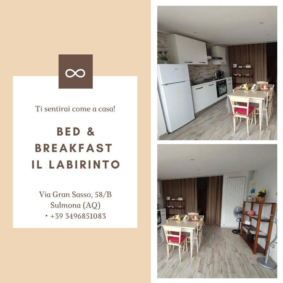 Il Labirinto Acomodação com café da manhã Sulmona Exterior foto